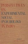 Stock image for Perspectives on Experimental Social Psychology in India for sale by dsmbooks