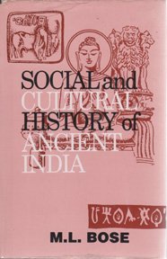 9788170222873: Social and Cultural History of Ancient India
