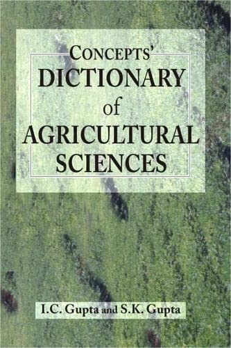 Immagine dell'editore per Concepts' Dictionary of Agricultural Sciences venduto da Biblios
