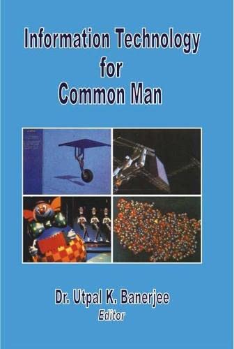 Imagen de archivo de Information Technology for Common Man a la venta por dsmbooks