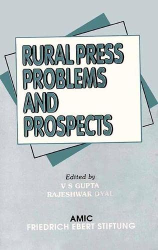 Beispielbild fr Rural Press Problems and Prospects zum Verkauf von Books Puddle