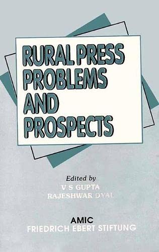 9788170225737: Rural Press: Problems and Prospects