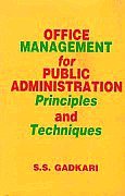 9788170225973: Office Management for Public Administration: Principles and Techniques