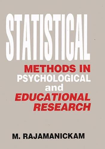 9788170228028: Statistical Methods in Psychological and Educational Researc