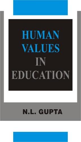 Stock image for Human Values in Education for sale by Books Puddle