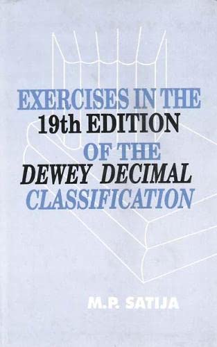 Stock image for Exercises in the 19th Edition of the Dewey Decimal Classification for sale by Books Puddle