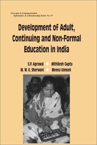 Imagen de archivo de Development of Adult, Continuing and Non-Formal Education in India a la venta por Books Puddle