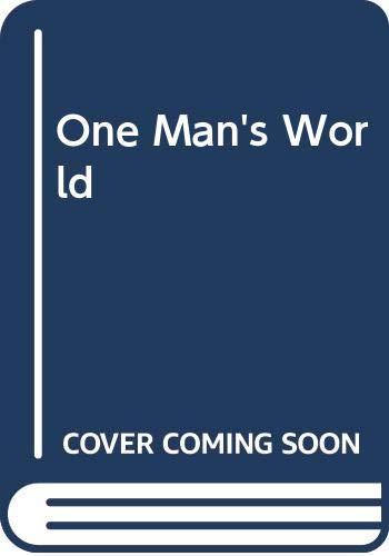 Beispielbild fr One Man's World [Hardcover] Singh, Karan zum Verkauf von LIVREAUTRESORSAS