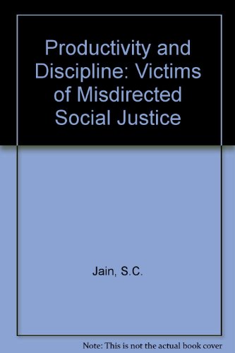 Imagen de archivo de Productivity and Discipline: Victims of Misdirected Social. a la venta por Books Puddle
