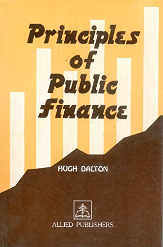 Beispielbild fr Principles of Public Finance zum Verkauf von Books Puddle