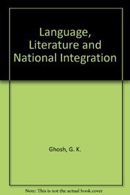9788170246558: Language, Literature and National Integration