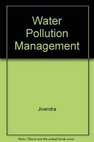 9788170246992: Water Pollution Management