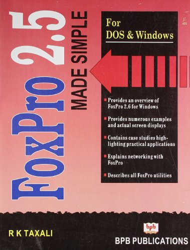 Stock image for FoxPro 2.5 Made Simple for DOS and Windows (Paperback) for sale by CitiRetail
