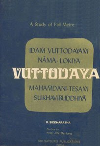 Beispielbild fr Samgharakkitas VuttodayaA Study of Pali Metre, Pali Text & English Trans. zum Verkauf von Books in my Basket