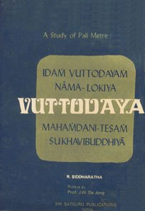 Stock image for Samgharakkitas VuttodayaA Study of Pali Metre, Pali Text & English Trans. for sale by Books in my Basket