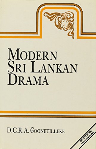 Stock image for Modern Sri Lankan Drama for sale by Books Puddle
