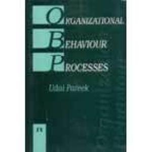 Stock image for Organizational Behaviour Processes for sale by Majestic Books