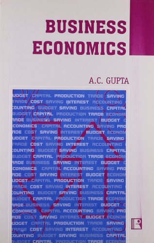 Stock image for Business Economics for sale by Majestic Books