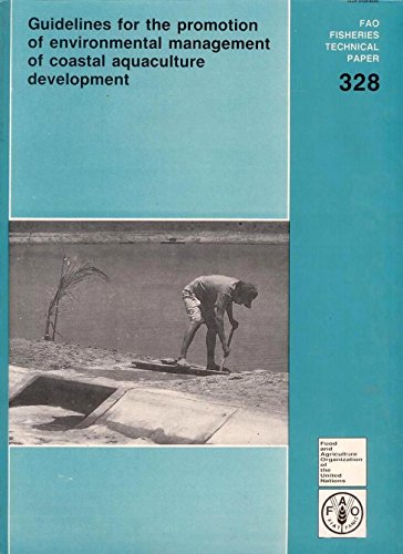 9788170351856: Guidelines for the Promotion of Environmental Management in Coastal Aquaculture (FAO Series)