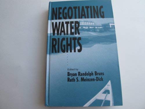 9788170368786: Negotiating water rights