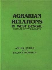 Stock image for Agrarian Relations in West Bengal for sale by Majestic Books