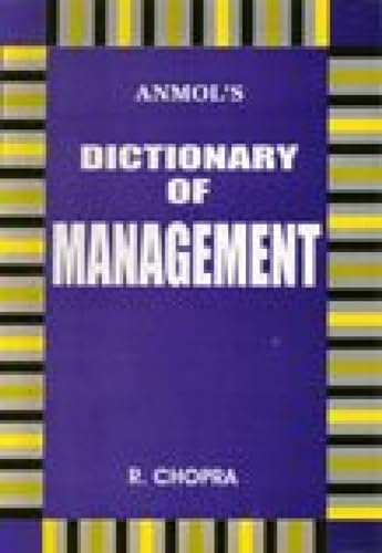 Stock image for Dictionary of Management for sale by PBShop.store US