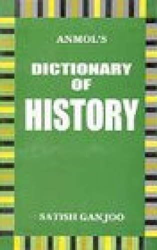 9788170412373: Dictionary of History