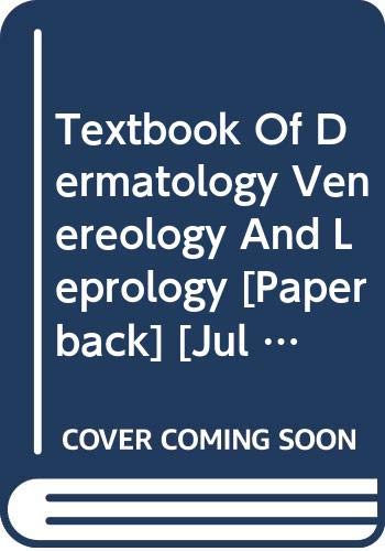 Stock image for Textbook Of Dermatology Venereology And Leprology for sale by Mispah books