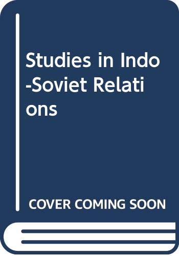9788170500285: Studies in Indo-Soviet Relations