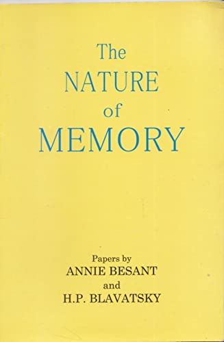 Beispielbild fr The Nature of Memory zum Verkauf von Books Puddle