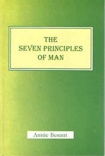 Stock image for The Seven Principles of Man for sale by Majestic Books