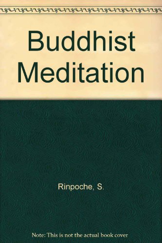 Stock image for Buddhist Meditation for sale by BookEnds Bookstore & Curiosities