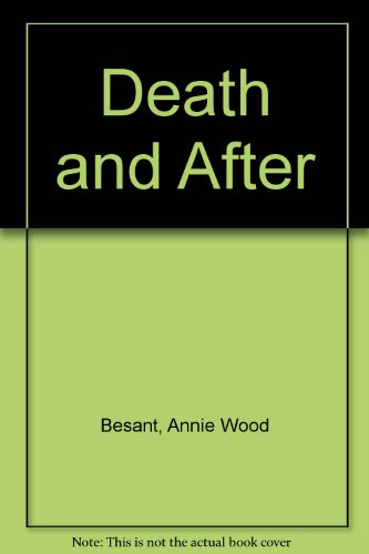 9788170591788: Death and After