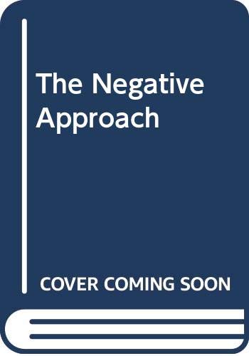 Imagen de archivo de The Negative Approach a la venta por Books Puddle