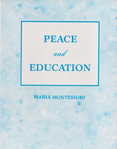 Imagen de archivo de Peace and Education a la venta por Books Puddle