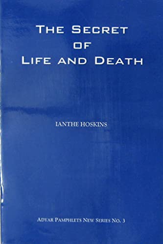 9788170594222: The Secret of Life and Death ; Based on a Lecture of the International