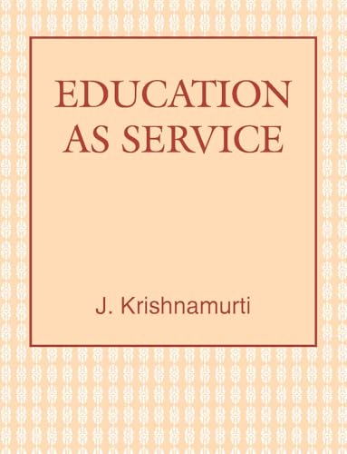 Imagen de archivo de Education as Service a la venta por Books Puddle