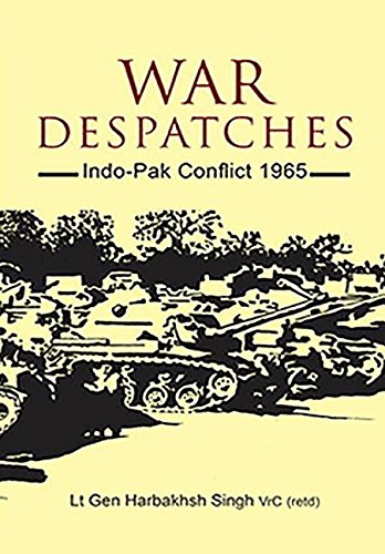 9788170621171: War Despatches: Indo-Pakistan Conflict, 1965