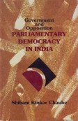 Stock image for Parliamentary Democracy in India for sale by Majestic Books