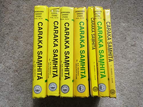 9788170800125: Caraka Samhita: Text With English Translation & Critical Exposition Based on Cakrapani Datta's Ayurveda Dipika (7 Volume Set)