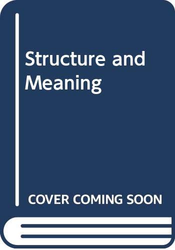 Stock image for Structure and Meaning for sale by Books Puddle