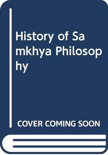 Imagen de archivo de A History of Samkhya Philosophy a la venta por Books Puddle