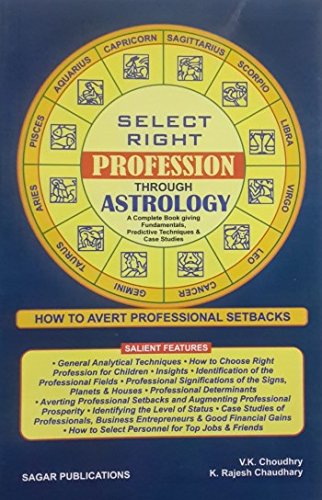 Imagen de archivo de Select Right Profession Through Astrology a la venta por Books Puddle