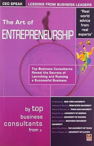 Imagen de archivo de Art of Entrepreneurship, The a la venta por PBShop.store US