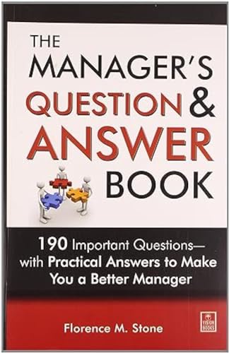 9788170947462: Manager's Question and Answer Book