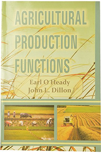 Stock image for Agricultural Production Functions for sale by Books Puddle