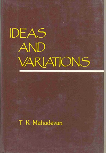 Stock image for Ideas and Variations: Essays, Satire, Criticism, 1973 76 for sale by Books in my Basket