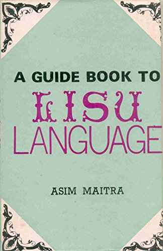 Stock image for Guide Book to Lisu Language for sale by Books in my Basket