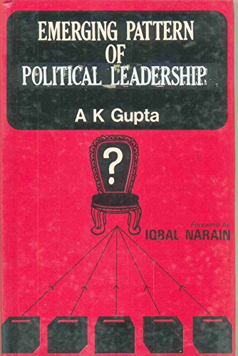 Imagen de archivo de Emerging Pattern of Political Leadership a la venta por Books in my Basket