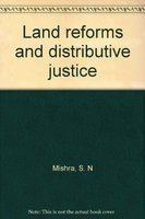 Stock image for Land Reforms and Distributive Justice for sale by Books in my Basket